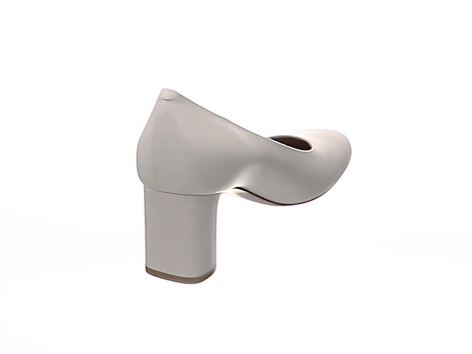 新品未使用ペリーコスクエアトゥチャンキーヒールパンプスclaneミレナ